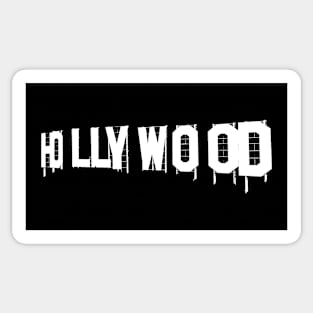 Hollywood Sign Sticker